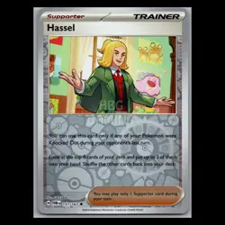 Pokemon Card - Hassel 151/167 - Twilight Masquerade - Reverse Holo - Image 1