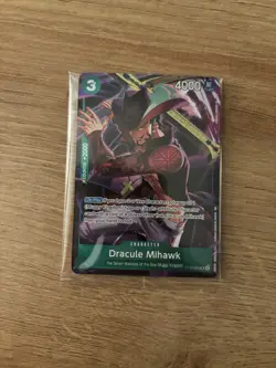 DRACULE MIHAWK ILLUSTRATION VOLUME 4 ONE PIECE PROMO CARD SEALED ST12-003 - Image 1