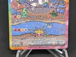 BUBBLE RESHIRAM EX POKEMON CARD * FAN ART * MEW FRIENDS Paldean 232/091 - Image 3