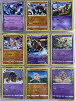 Pokemon Card Species Set Lot - 9x Unique Cards / Baltoy Family 5 - Image 1