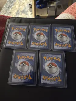 Pokemon TCG Holo 5-Card Lot English Paldea Evolved 2023 Goldeen Armarouge - Image 2