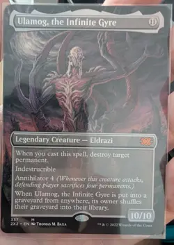 MTG Ulamog, the Infinite Gyre (Borderless) Double Masters 2022 Regular NM - Image 1