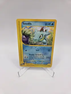 Pokemon TCG Totodile Expedition Card 134/165 - Image 1
