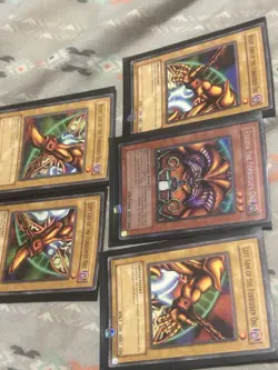ULTRA RARE Exodia The Forbidden One (5 Card Set) YGLD 1st Edition Holo Yugioh - Image 2