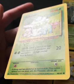 12 X WOTC Mix Base Set Fossil Wizards Pokemon Cards Bundle Bulbasaur PL-LP - Image 5