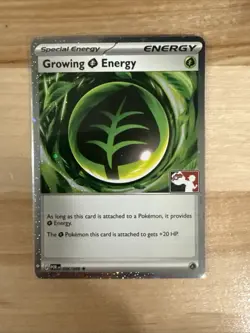 Pokemon Growing Grass Energy Perfect Order 086/088 Prize Pack Series 9 Holo - Image 1