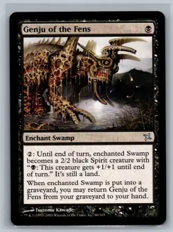 Magic MTG Betrayers of Kamigawa Genju of the Fens #66/165 TCG CCG - Image 1