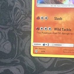 Pokemon TCG Charizard Detective Pikachu Holo Card 5/18 - Image 5