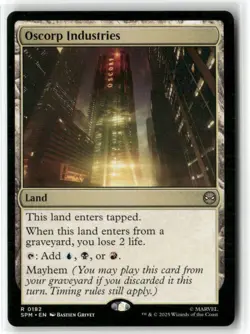 Oscorp Industries Spiderman MTG Magic NM Regular - Image 1