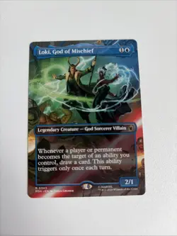 Loki, God of Mischief (Borderless) Marvel Super Heroes Regular - Image 1