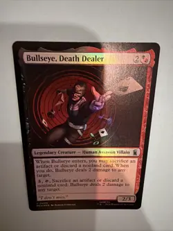 Bullseye, Death Dealer Marvel Super Heroes Foil Mtg M/NM - Image 5