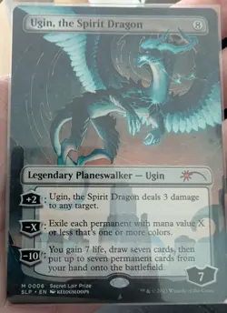 MTG Ugin, the Spirit Dragon Secret Lair Showdown Regular NM - Image 1