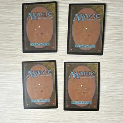 Wizards of the Coast MTG Stronghold Culling the Weak x4 English 1998 Black - Image 2
