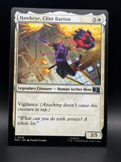 Hawkeye, Clint Barton 518 Commander: Marvel Super Heroes Magic: The Gathering NM - Image 1