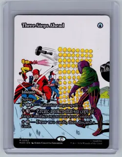 Three Steps Ahead (Borderless) - 62 - Marvel Universe Eternal-Legal - NM - Image 1