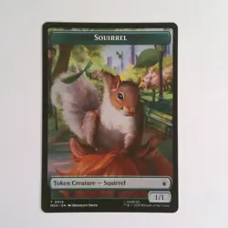 The Void // Squirrel Double-Sided Token - T MSH Marvel Super Heroes 010/014 NM - Image 2