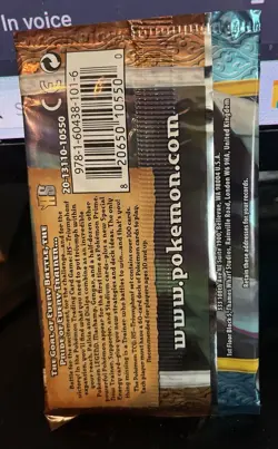 Pokemon Booster Pack Triumphant HS Palkia Art Sealed 2010 English - Image 2