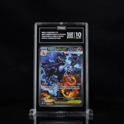 2025 Pokemon ME Phantasmal Flames 125/094 Mega Charizard X EX SIR TAG 10 (957) - Image 1