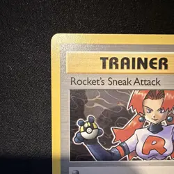 Rocket's Sneak Attack 72/82 Team Rocket 1st Edition English - Image 3