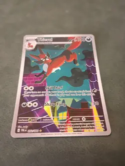 Thievul 092/084 Pitch Black Illustration Rare Pokemon TCG Card - Image 1