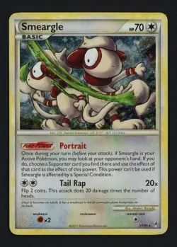 Smeargle 21/95 Call of Legends Holo Rare Pokemon TCG - Image 1