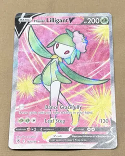 Hisuian Lilligant V 162/189 Astral Radiance Ultra Rare Holo Pokemon Card - Image 1