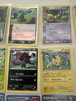 Pokemon Card Lot of 15 Cards Vintage/Mid Era Conditions Vary See Pics, Holo/rev - Image 3