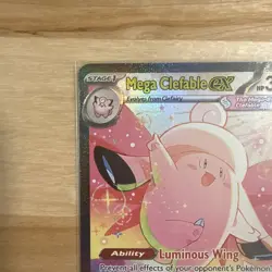Pokemon Mega Clefable ex 119/088 SIR Perfect Order Full Art NM/M Pack Fresh - Image 2