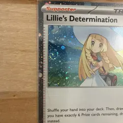 Lillie's Determination 119/132 Pokemon Play Stamp Prize Pack Holo Swirl🍥 - Image 2