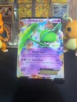Gallade EX XY45 XY Holo Pokemon TCG Light Play Condition - Image 1