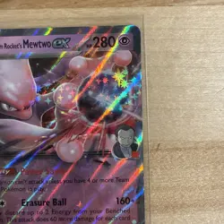 081/182 Team Rocket's Mewtwo ex Pokemon TCG Prize Pack Series 8 Stamped Destined - Image 3