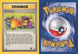 CHALLENGE! 74/82 UNCOMMON TEAM ROCKET POKEMON UNLIMITED NEAR MINT - Image 3