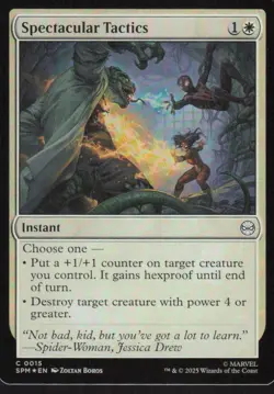 Spectacular Tactics - Marvel's Spider-Man SPM - 15 - MTG Magic - Image 1