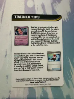 Mega Zeraora ex Trainer Tips - Prerelease Exclusive - Pokemon TCG: Pitch Black - Image 2