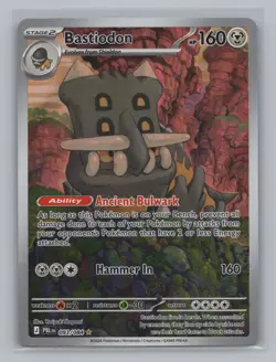 Bastiodon 093/084 ME05: Pitch Black NM Pokemon TCG Illustration Rare - Image 1