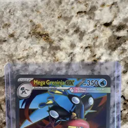 The Pokemon Company Mega Greninja EX 100/086 CRI Holo EN 350HP Chaos Rising - Image 2