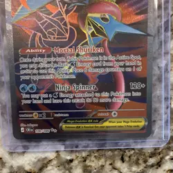 The Pokemon Company Mega Greninja EX 100/086 CRI Holo EN 350HP Chaos Rising - Image 3