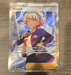 Pokemon Company Pokemon TCG Peonia 196/198 Chilling Reign Ultra Rare Holo EN - Image 1