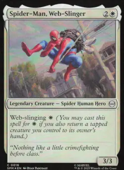 Spider-Man, Web-Slinger - Marvel's Spider-Man SPM - 16 - MTG Magic - Image 1