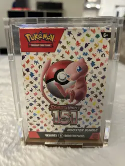 Pokemon Scarlet & Violet 151 Booster Bundle Factory Sealed- Acrylic Case Icld - Image 3
