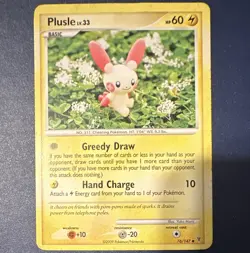 Pokemon TCG Plusle 76/147 Supreme Victors Regular Eng 2009 - Image 1