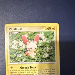 Pokemon TCG Plusle 76/147 Supreme Victors Regular Eng 2009 - Image 2