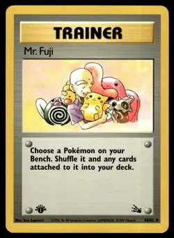 1999 Classic - Fossil First 1st Edition UNplayed Mr. Fuji #58 - Image 1
