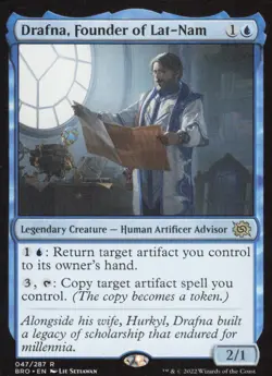 Drafna, Founder of Lat-Nam - The Brothers' War SPM - 47 - MTG Magic - Image 1