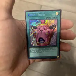 Yu-Gi-Oh Pot of Sloth CORI-EN061 1st Edition Secret Rare Pack Fresh NM - Image 1