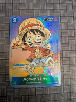 Monkey.D.Luffy (Gen Con 2023) P-037 One Piece Promotion Cards Foil - Image 1