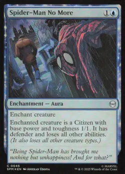 Spider-Man No More - Marvel's Spider-Man SPM - 45 - MTG Magic - Image 1