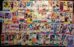 RARE ONE PIECE TCG - Lot Of 70+ Gold Stamped Pre-release & Anniversary Cards - Image 1