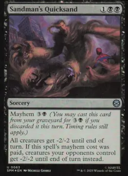Sandman's Quicksand - Marvel's Spider-Man SPM - 63 - MTG Magic - Image 1