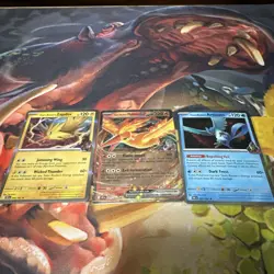 Zapdos Moltres Articuno Pokemon Team Rocket's BIRDS Destined Rivals 3 Card Set - Image 1